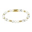 My Bendel Gouden Howlite Armband - Luxe Kalmerende Sieraden