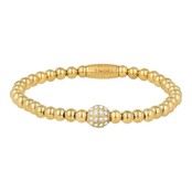 Gouden armband met zirkonia bol