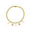 My Bendel Elastische Kralenarmband met Ronde Bedels • Pink Moonstone