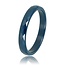 My Bendel Keramieken Ring • Facet Geslepen • 3 mm • Donkerblauw