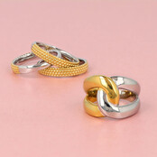 Bicolor Ring – Goud & Zilver