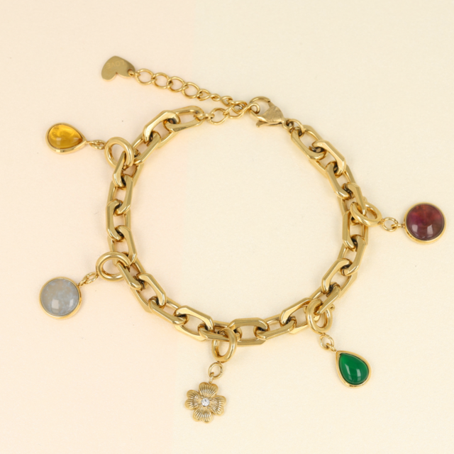 Groene Agaat Bedel • Groei & Harmonie