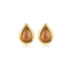 My Bendel Druppel Studs met Edelsteen • Berry Quartz