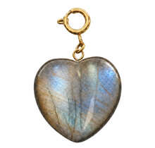 Edelstenen Hart Bedel • 25 mm • Labradoriet