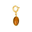 My Bendel Ovale Bedel met Edelsteen • 15 mm • Tiger Eye