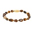 My Bendel Edelstenen Armband met Organische Vormen • Tiger Eye