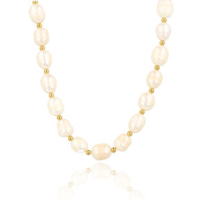 Bold Ketting met Zoetwater Parels
