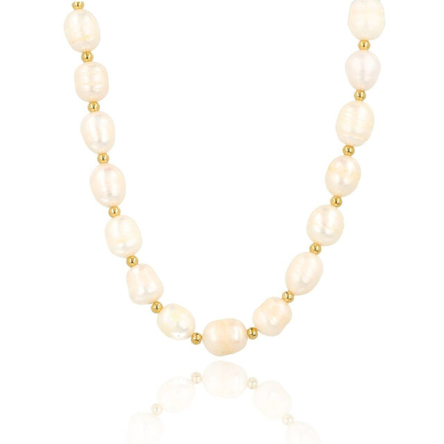 Bold Ketting met Zoetwater Parels