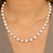 Bold Ketting met Zoetwater Parels