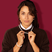 Bold Ketting met Zoetwater Parels