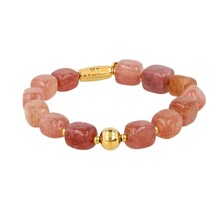 Bold Armband met Edelstenen • Berry Quartz