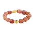 My Bendel Bold Armband met Edelstenen • Berry Quartz