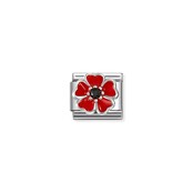NOMINATION COMPOSABLE CLASSIC SIMBOLF LOWER RED/BLACK 330321/19