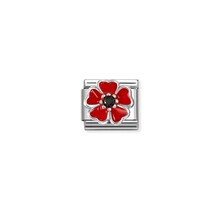 NOMINATION COMPOSABLE CLASSIC SIMBOLF LOWER RED/BLACK 330321/19