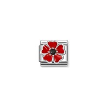 NOMINATION COMPOSABLE CLASSIC SIMBOLF LOWER RED/BLACK 330321/19