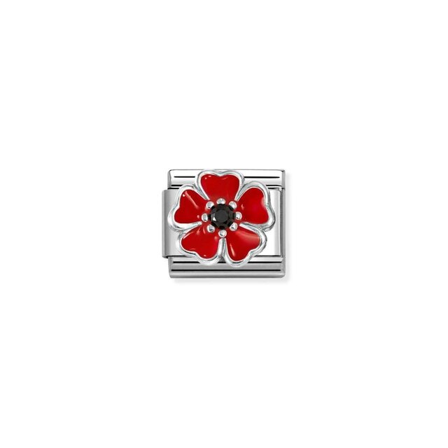 NOMINATION COMPOSABLE CLASSIC SIMBOLF LOWER RED/BLACK 330321/19