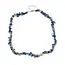 Goodies Label Natuursteen  Blauwe Sodaliet Splitter Schilfer Halsketting Onregelmatig Handgemaakt Boho