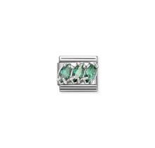 NOMINATION COMPOSABLE CLASSIC TRILOGY GREEN 330329/23