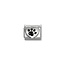 Nomination NOMINATION COMPOSABLE CLASSIC SYMBOLS IN , ENAMEL AND BLACK FOOTPRINT HEART 330204/51