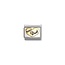 Nomination NOMINATION COMPOSABLE CLASSIC SYMBOLS STEEL, ENAMEL AND 18K GOLD BEST DAD HEART 030285/94