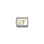 Nomination NOMINATION COMPOSABLE CLASSIC ZODIAC AND 18K GOLD DIAMOND-CUT SAGITTARIUS 030167/09