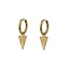 Day & Eve Go Dutch Label Triangle Hoop Oorbellen E0897-2