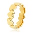 My Bendel Harten Ring • Goud