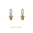 Day & Eve Sparkle Turtle Hoop - 14K E56131-2