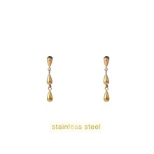 3 Drop Dangle Oorbellen E56240-2