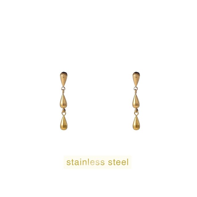 3 Drop Dangle Oorbellen E56240-2