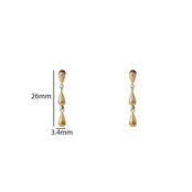 3 Drop Dangle Oorbellen E56240-2