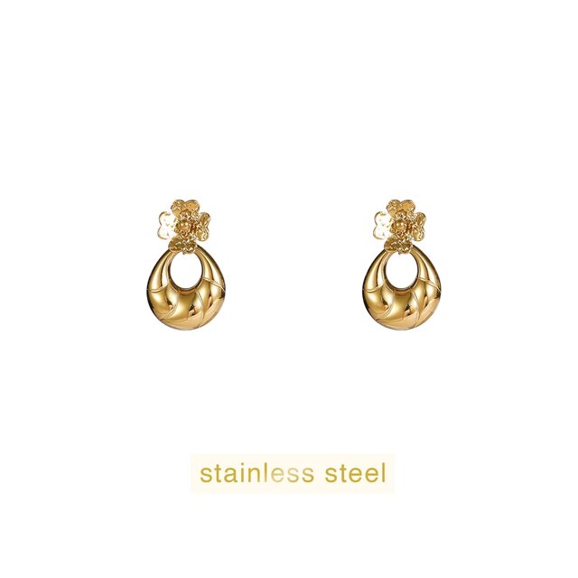 Flower Dangle Oorbellen E56256-2