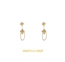 Bee Dangle Oorbellen E56368-2