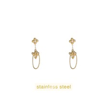Bee Dangle Oorbellen E56368-2