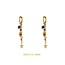 Day & Eve Winter Hoop - 14K + Mix E66042-2