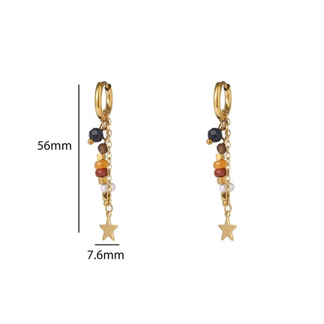 Winter Hoop - 14K + Mix E66042-2
