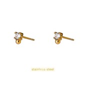 Sparkle Stud - 14K E66176-2
