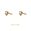 Day & Eve Sparkle Stud - 14K E66176-2
