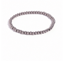 Stainless Steel Elastische Bolletjes Armband Zilver – 3,9 mm