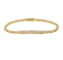 Gouden Armband met Zirkonia Bedel - Elegant & Stijlvol