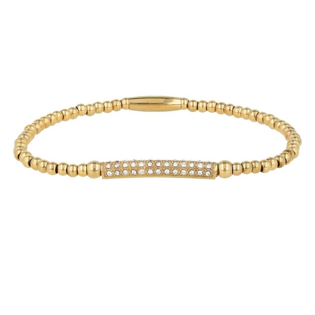 Gouden Armband met Zirkonia Bedel - Elegant & Stijlvol