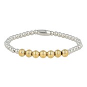 Bicolor armband van stainless steel - My Bendel