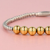 Bicolor armband van stainless steel - My Bendel