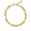 My Bendel Gouden Damesarmband met Ronde en Ovale Schakels - Stainless Steel