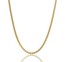 Luxe Gouden Box ketting 470mm - Elegant Sieraad