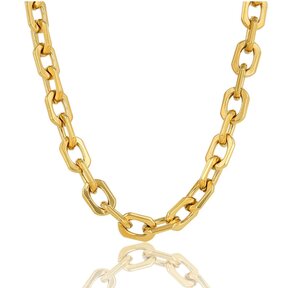 Schakelketting goud, stijlvol en tijdloos