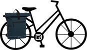 Daniel Ray Mount Isa Fietstas - Laptoprugzak 15,6 inch - Spat Waterdicht
