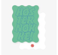 SAARTJE Ansichtkaart Hosternokke! – Zeeuwse Uitdrukking