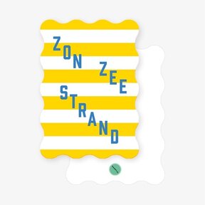 SAARTJE Ansichtkaart Zon Zee Strand – Zeeland