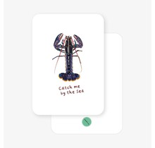SAARTJE x Goodies Ansichtkaart Kreeft Catch Me by the Sea